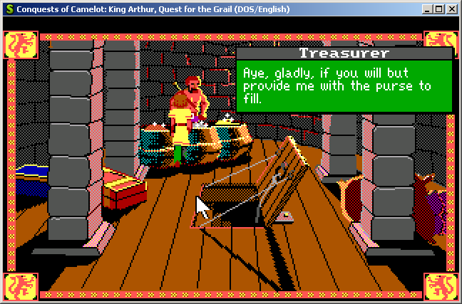 Conquests of Camelot: The Search for the Grail screenshot 2 for Atari ST